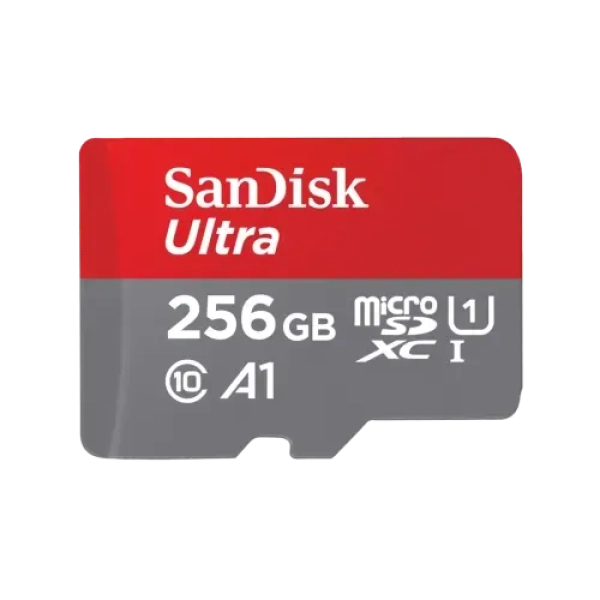 SanDisk Ultra 256GB MicroSDXC UHS-I Memory Card (SDSQUAC-256G-GN6MN)